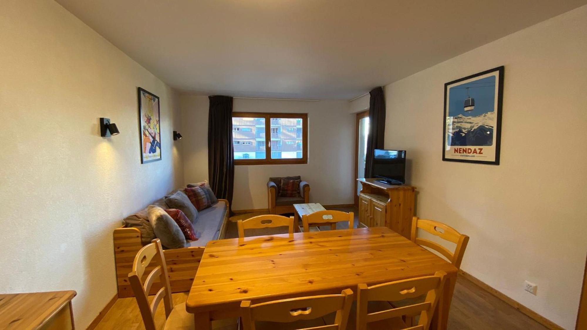 Pracondu 1 Outdoor & Fun Appartement 1 Chambre Superieur Avec Balcon By Alpvision Residences Nendaz Exterior photo